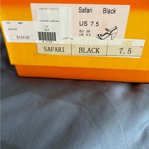 Miz Mooz size 7.5 black and beige spectators.